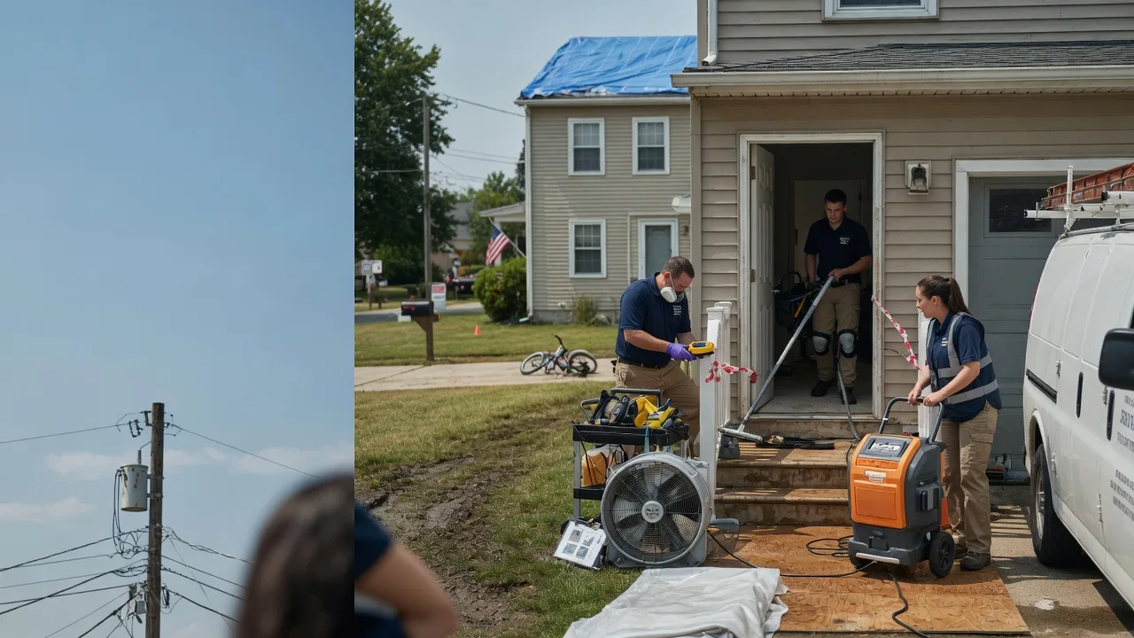 Water Damage Repair in Hundred, WV near me